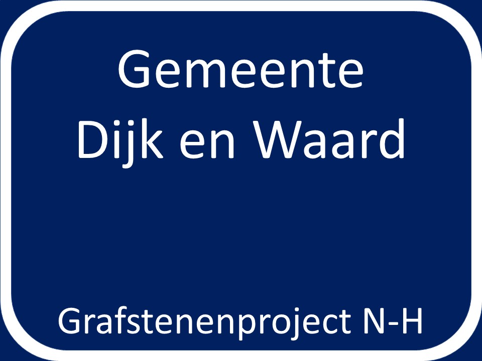 Grensbord gemeente Rijk en Waard