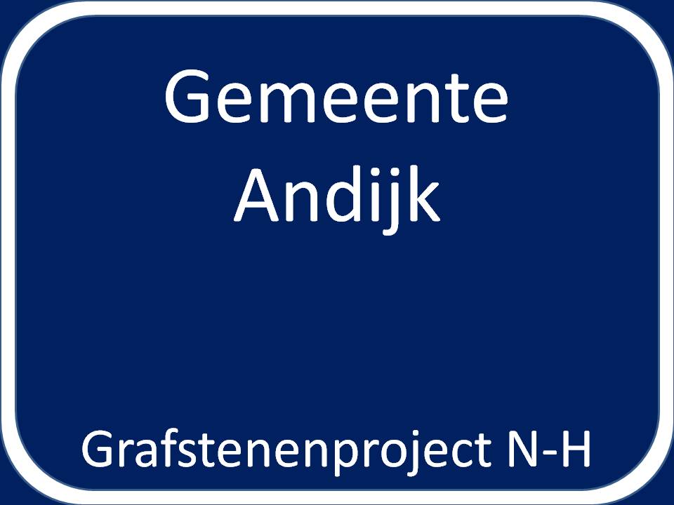 Grensbord gemeente Andijk