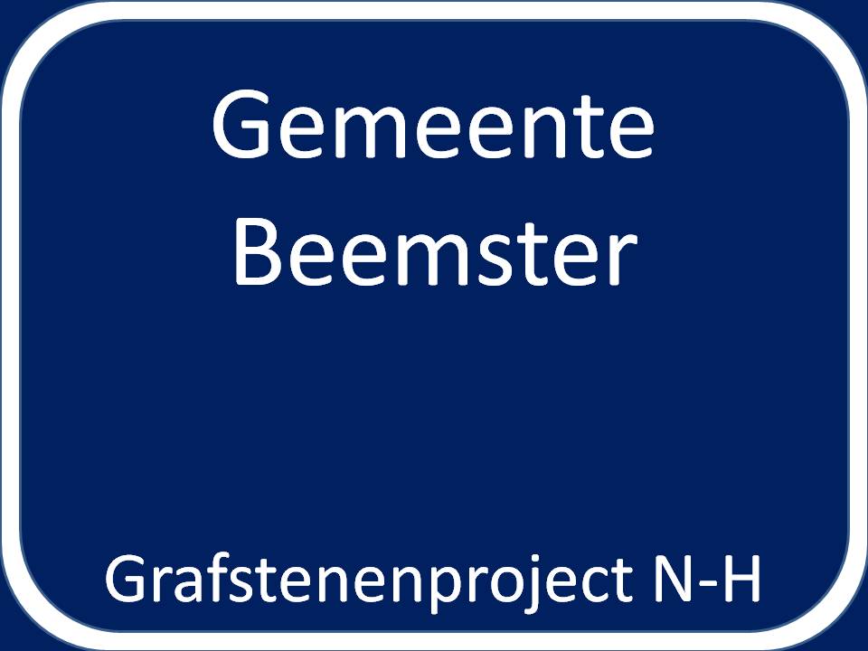 Grensbord gemeente Beemster