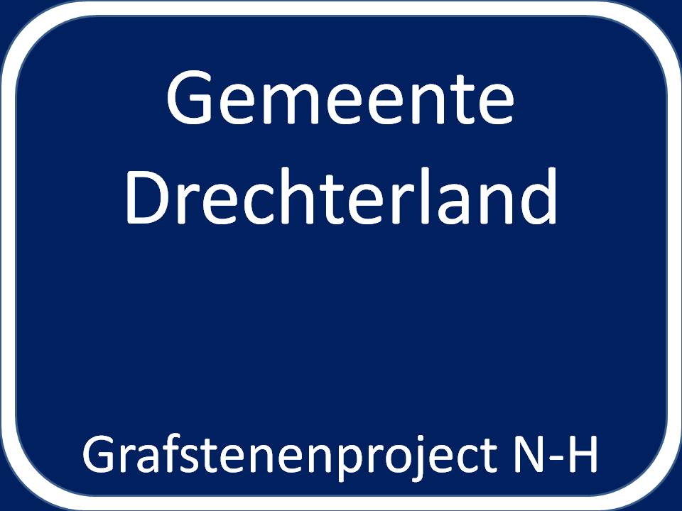 Grensbord van de gemeente Drechterland