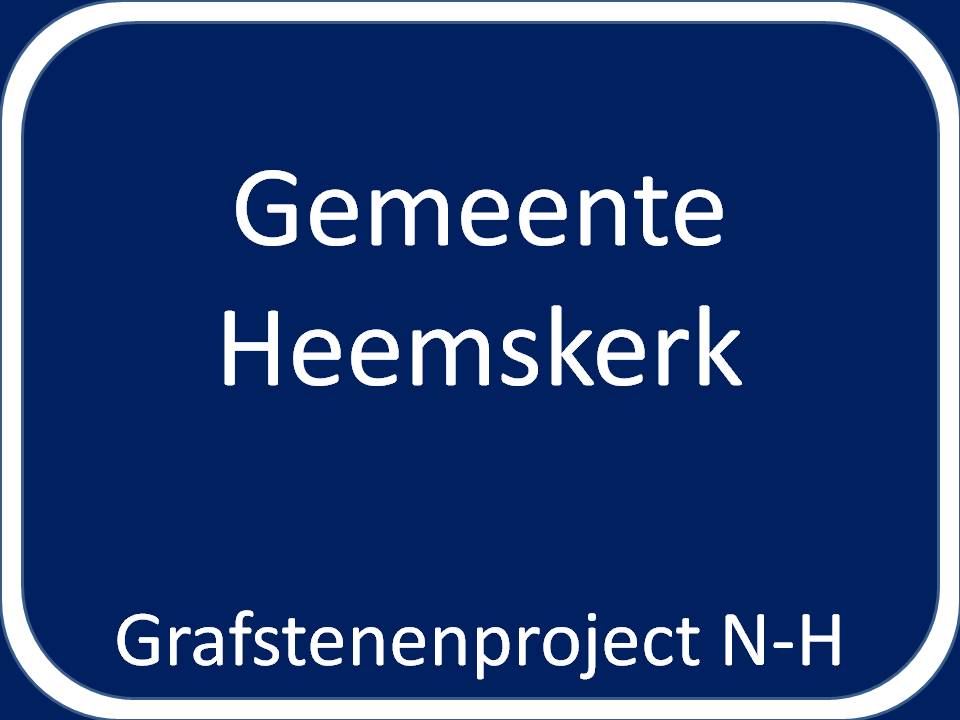 Grensbord van de gemeente Heemskerk