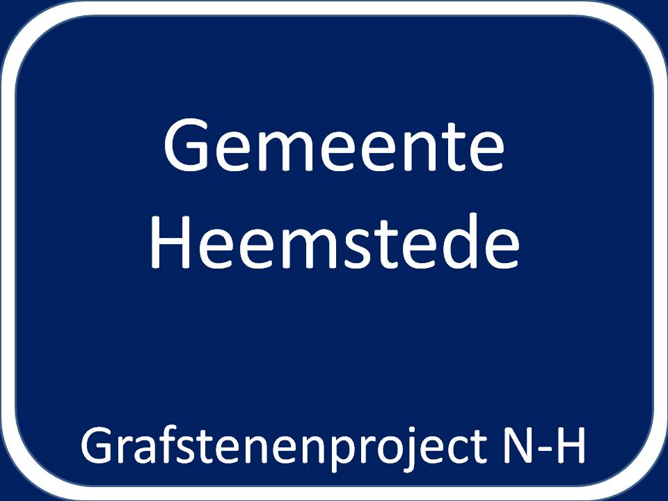 Grensbord gemeente Heemstede