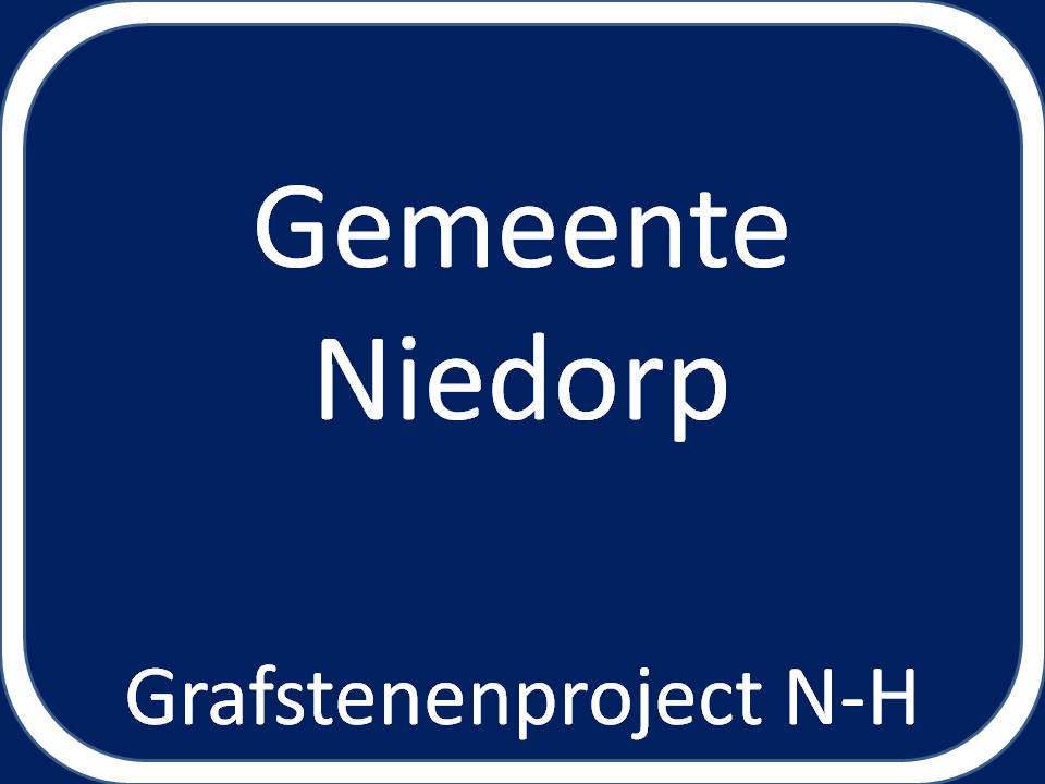 Grensbord gemeente Niedorp