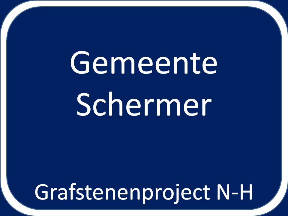 Grensbord gemeente Schermer