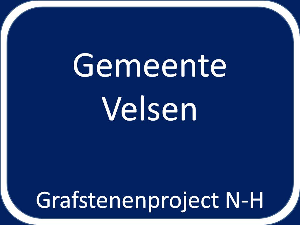 Grensbord gemeente Velsen