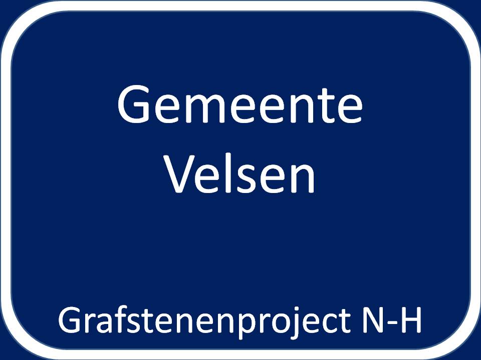 Grensbord gemeente Velsen