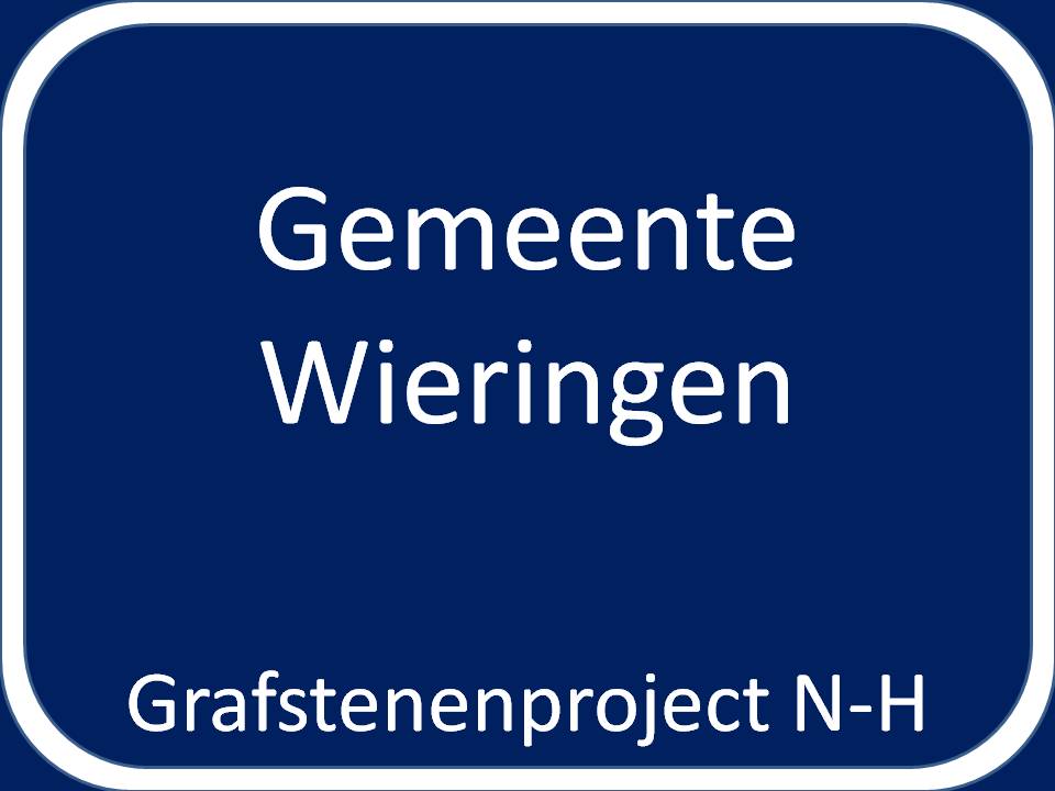 Grensbord gemeente Wieringen