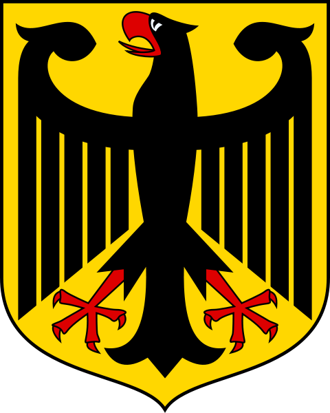 Het wapen van de bondesrepubliek Duitsland
